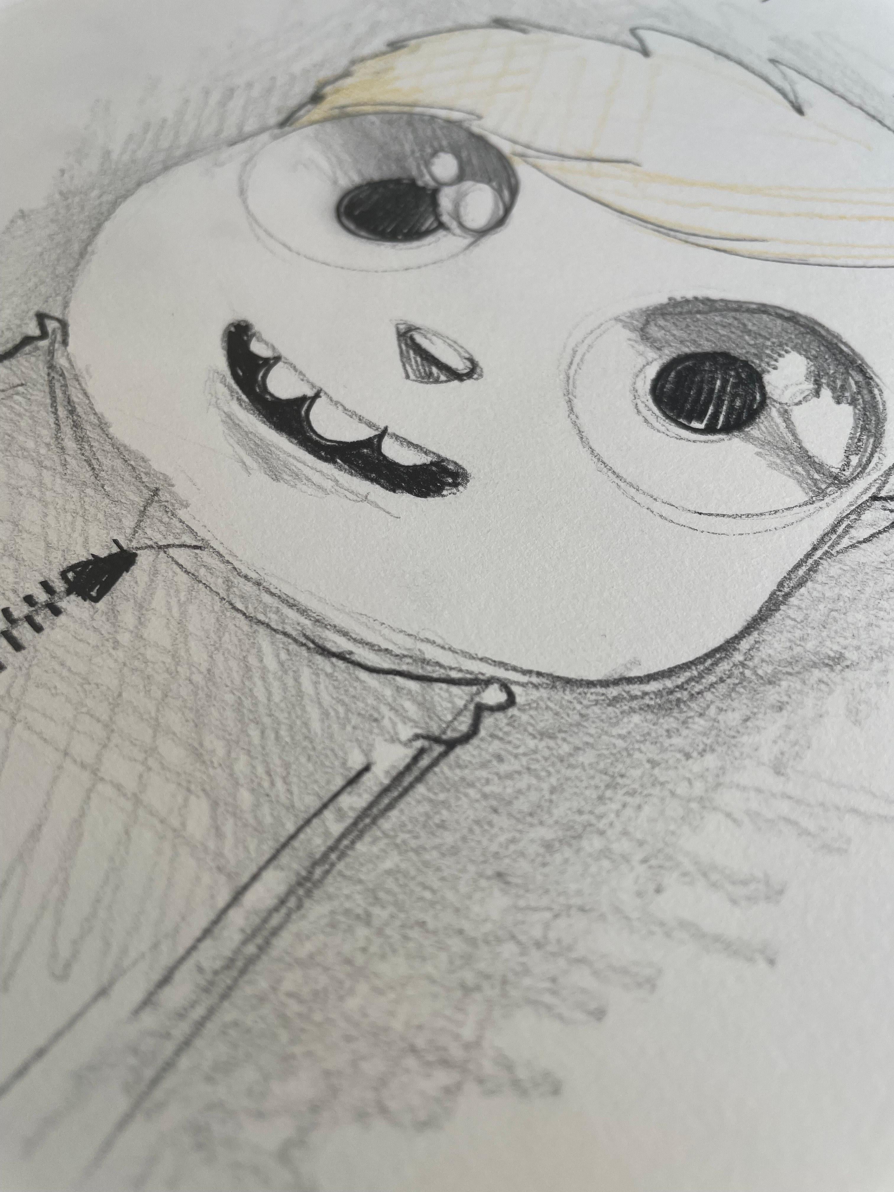 XXI secolo e contemporaneo Disegno originale di Javier Calleja (1971), Haden in vendita