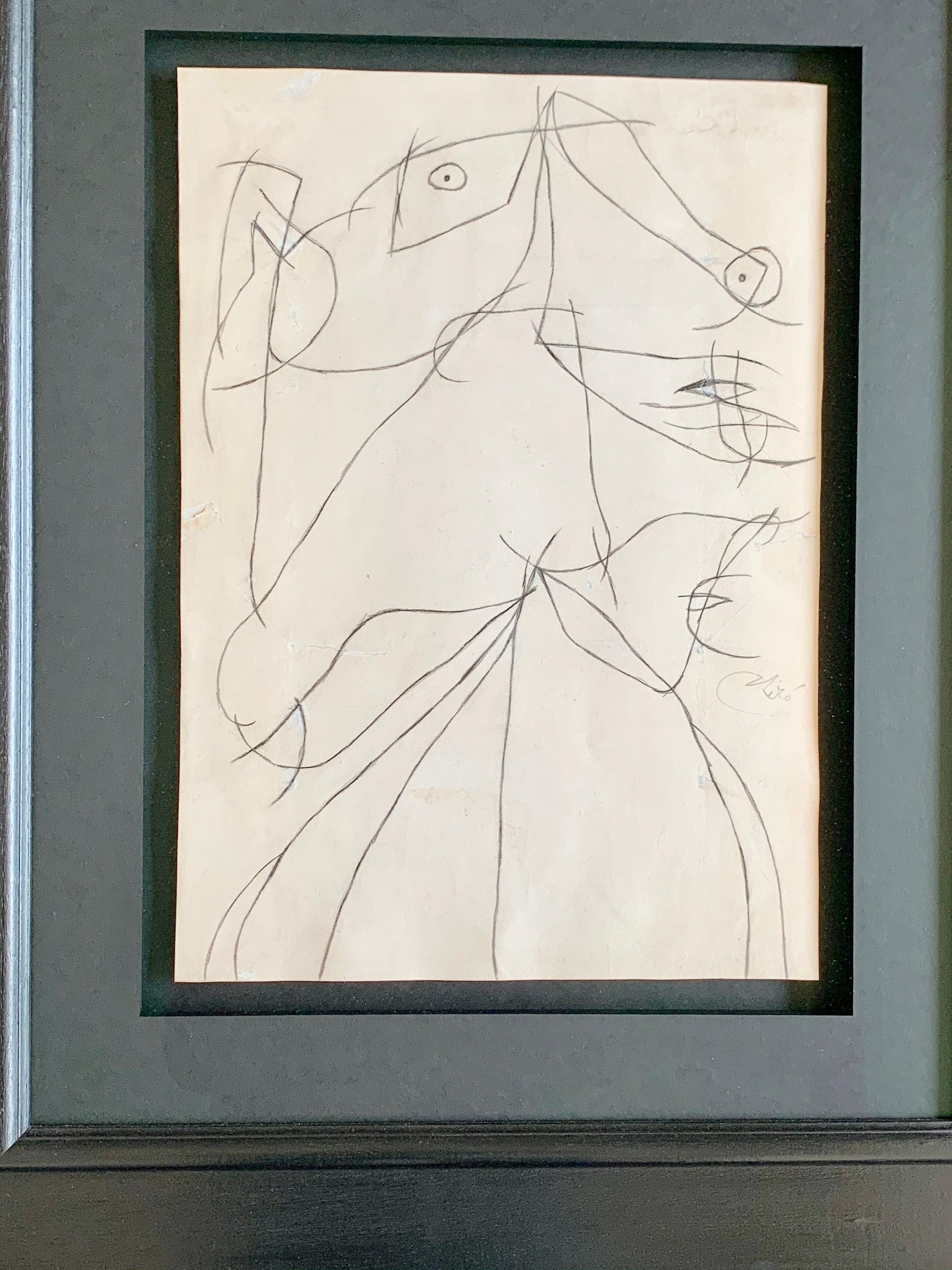 Original Drawing by Joan Miro
Titled: 