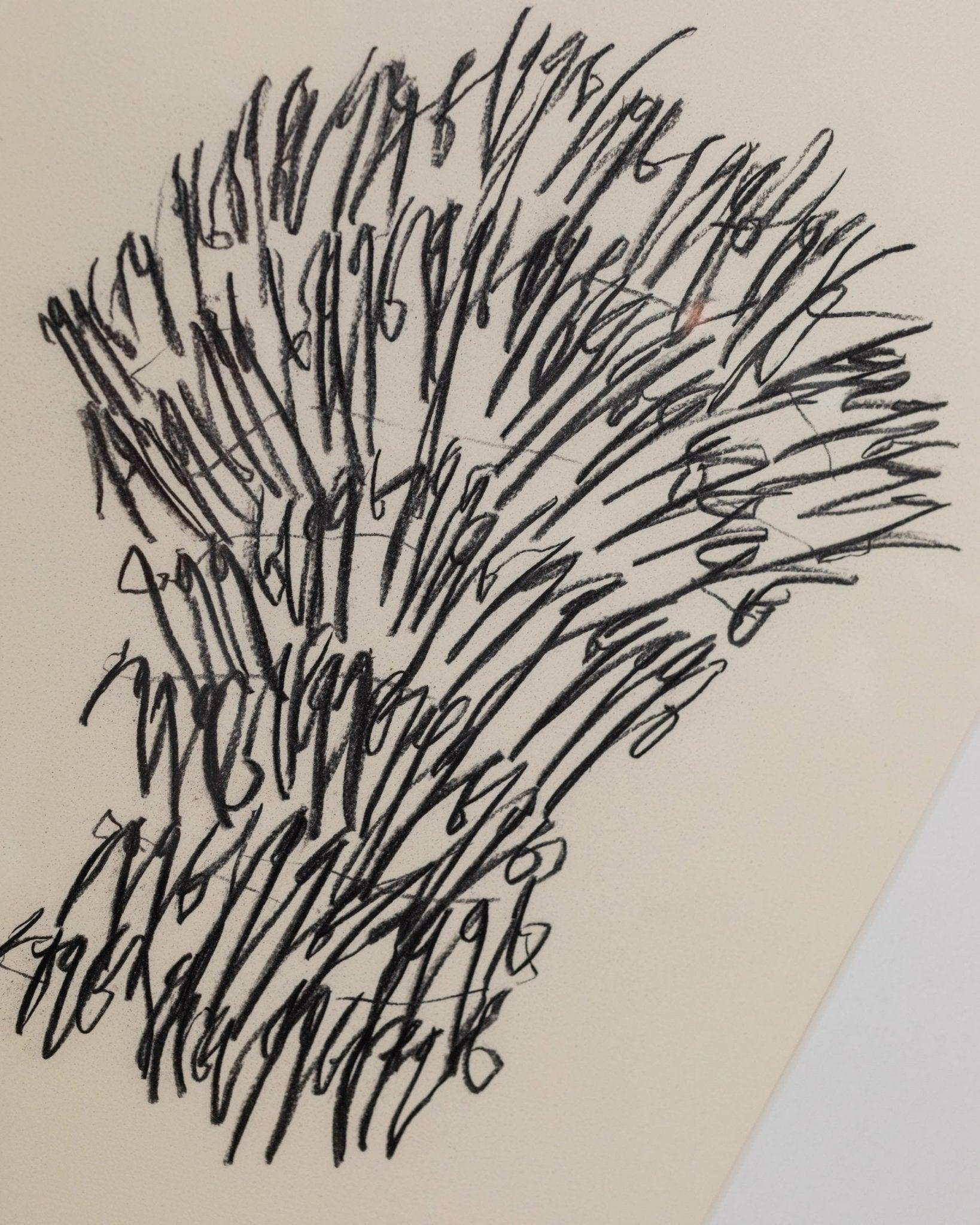 Dibujo original de Paul Wilhelm Jacobs, 2019 en Bueno estado para la venta en Montecalvoli, IT