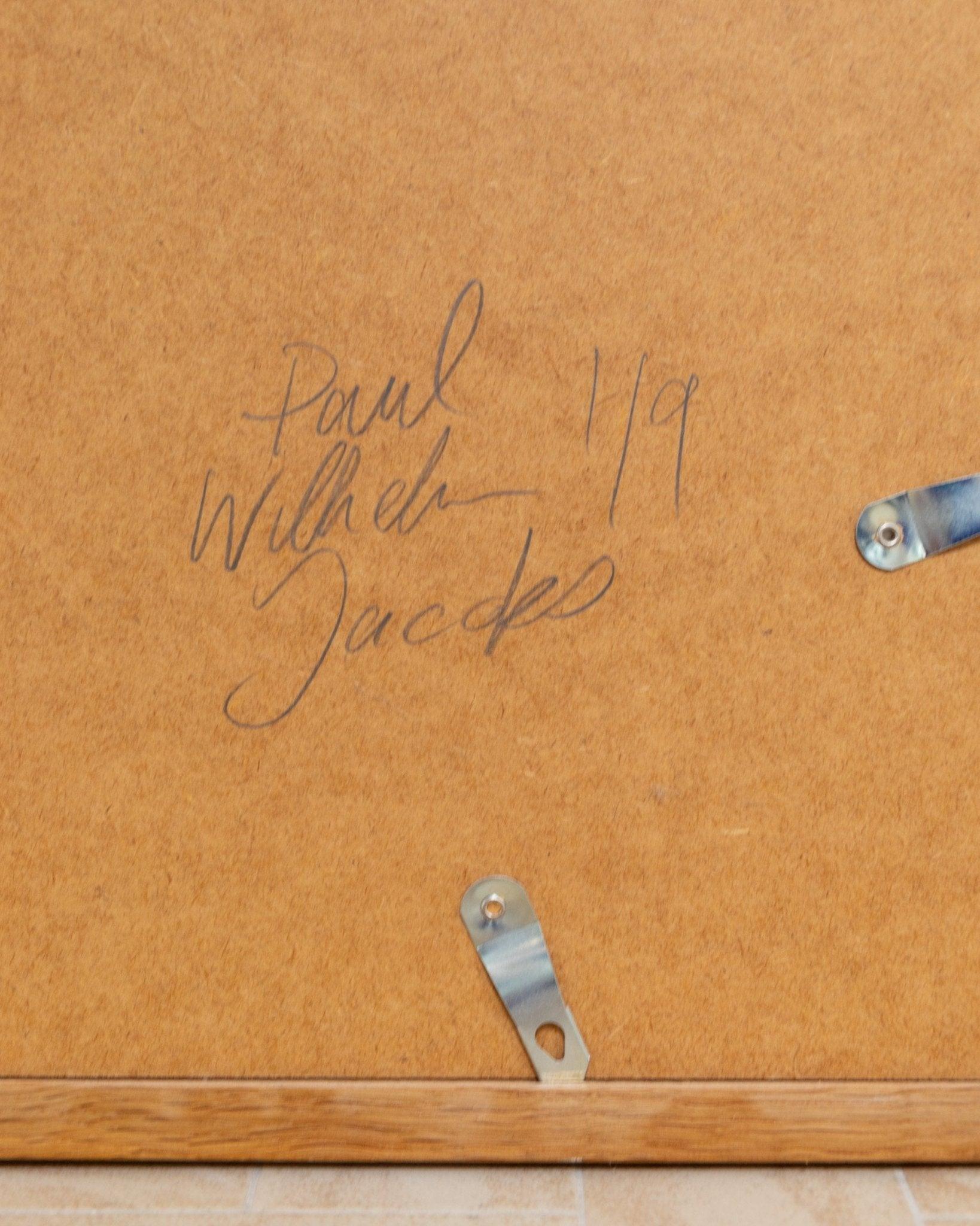 Dibujo original de Paul Wilhelm Jacobs, 2019 en venta 1