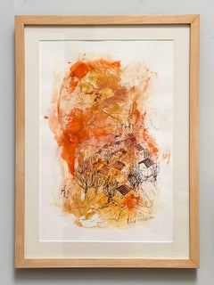 Original Drawing, Views of the Provencal Drome, Alice Colonieu, Roaix c. 1960