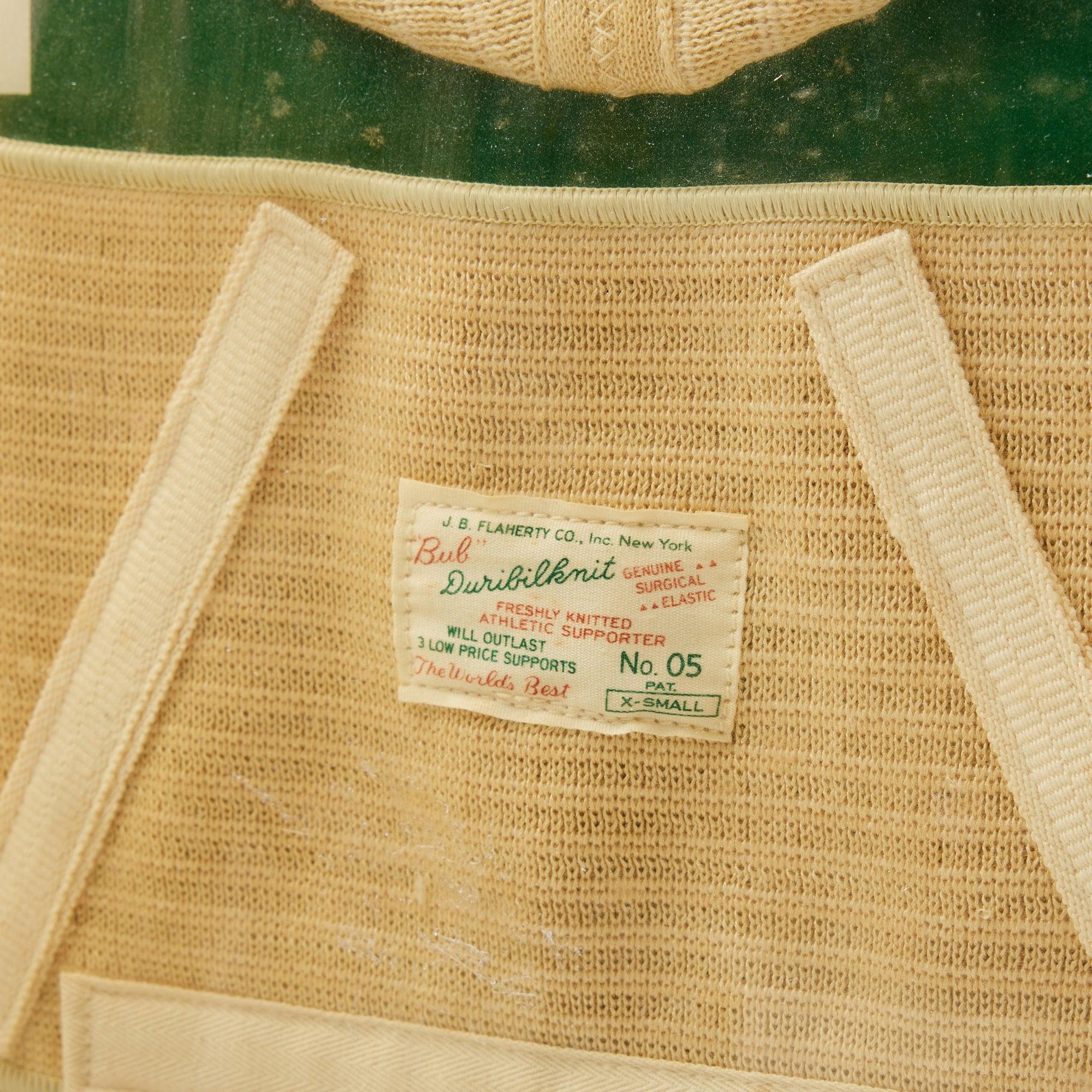 Original Duribilknit Athletic Supporter Merchandising Display for JB Flaherty Co In Excellent Condition For Sale In Sagaponack, NY