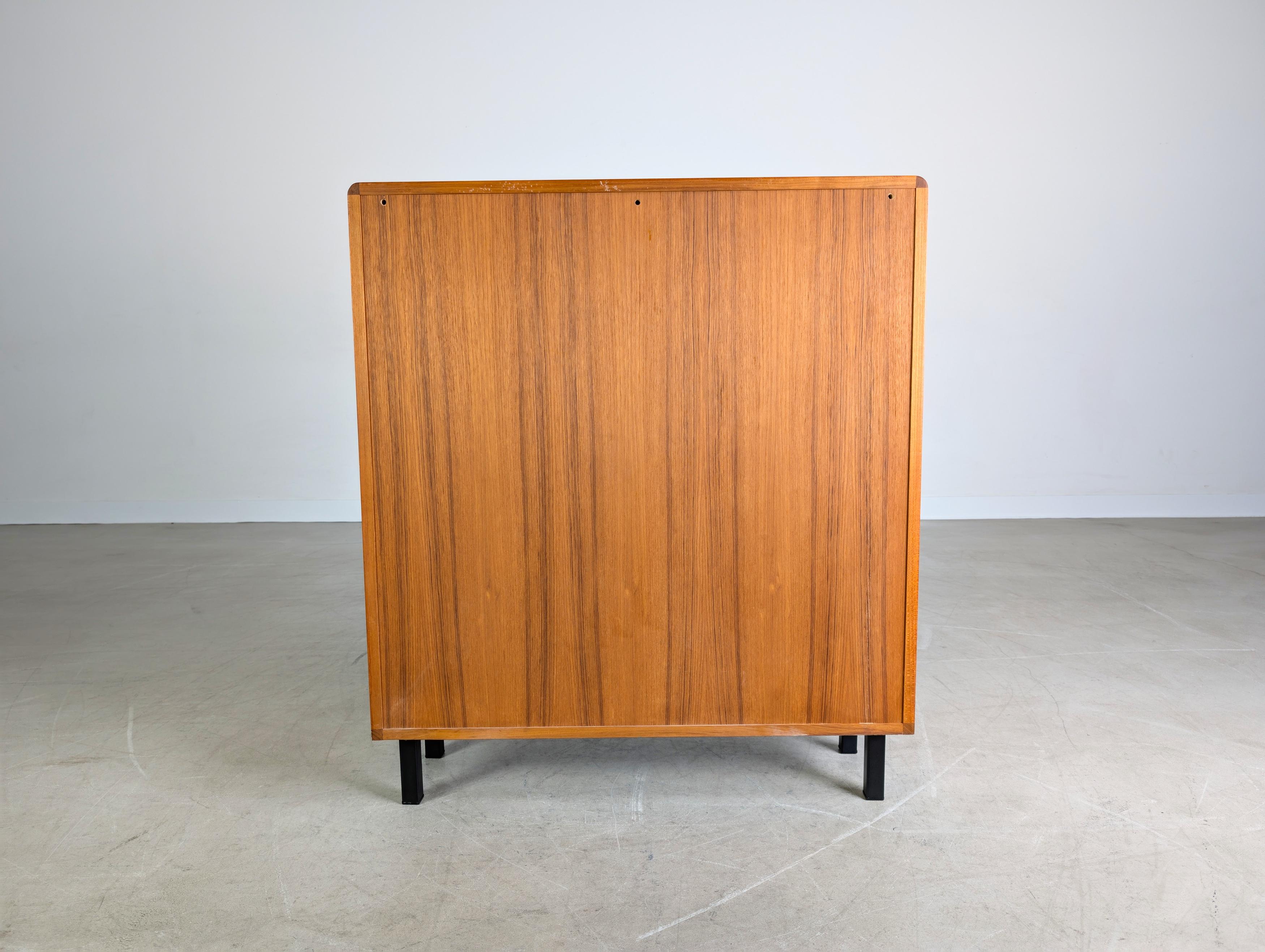 Original Dyrlund Vintage Vitrine Midcentury Sideboard Teak 1960er im Angebot 1