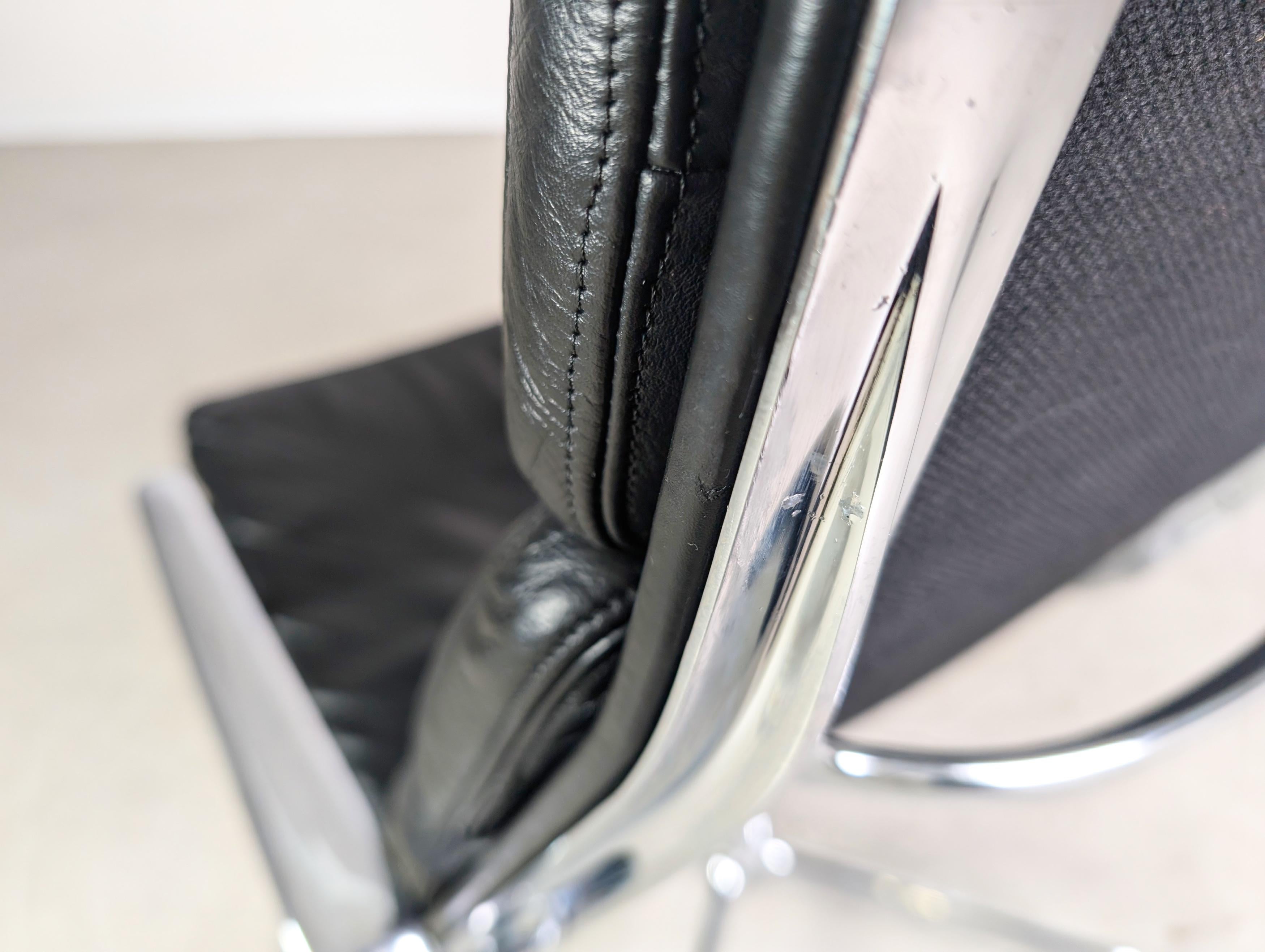 Original EA 216 Sessel Herman Miller Charles Ray Eames soft pad en vente 3