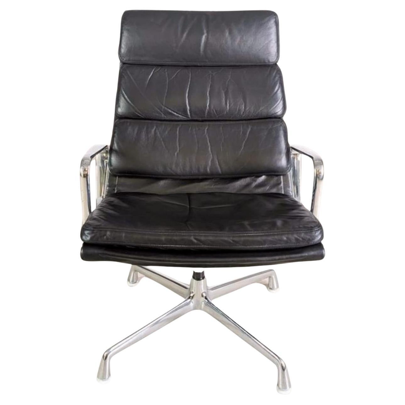 Original EA 216 Sessel Herman Miller Charles Ray Eames soft pad en vente