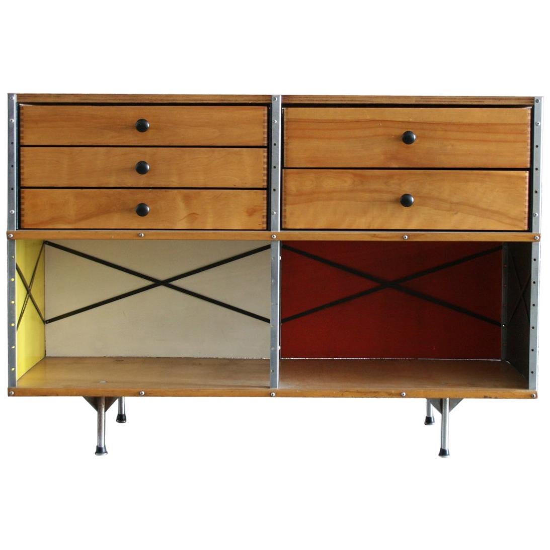 Original Eames 2nd Generation ESU 'Eames Storage Unit' Herman Miller