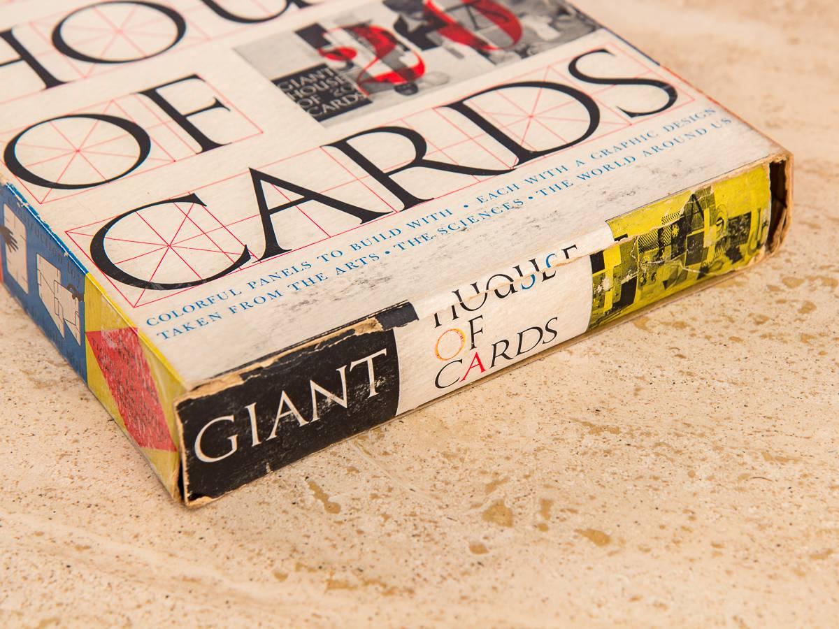 Eames Giant House of Cards - Cartes originales en vente 2