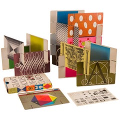 Casa de cartas gigante original de los Eames