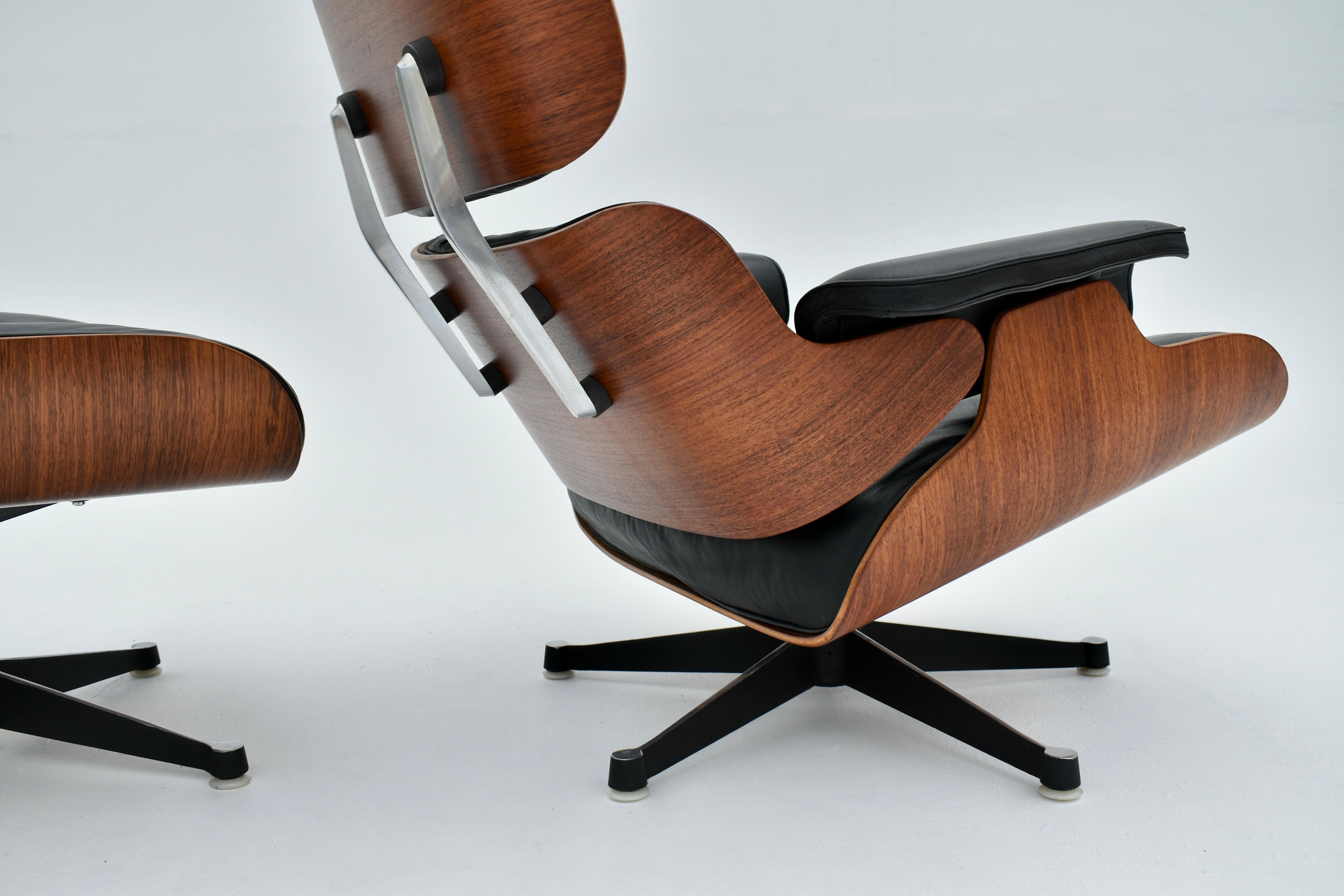 Original Eames Lounge Chair & Ottoman For Hille, London (Herman Miller, Vitra) 1