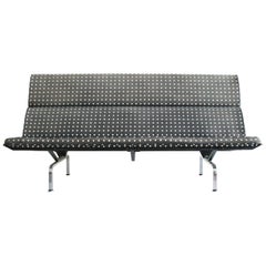 Original Eames Sofa Compact with Original Alexander Girard Fabric