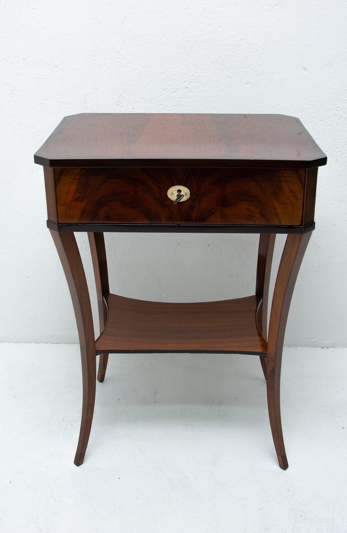 Austrian Original Early 19th Century Biedermeier sewing table, Austria-Hungary, 1830