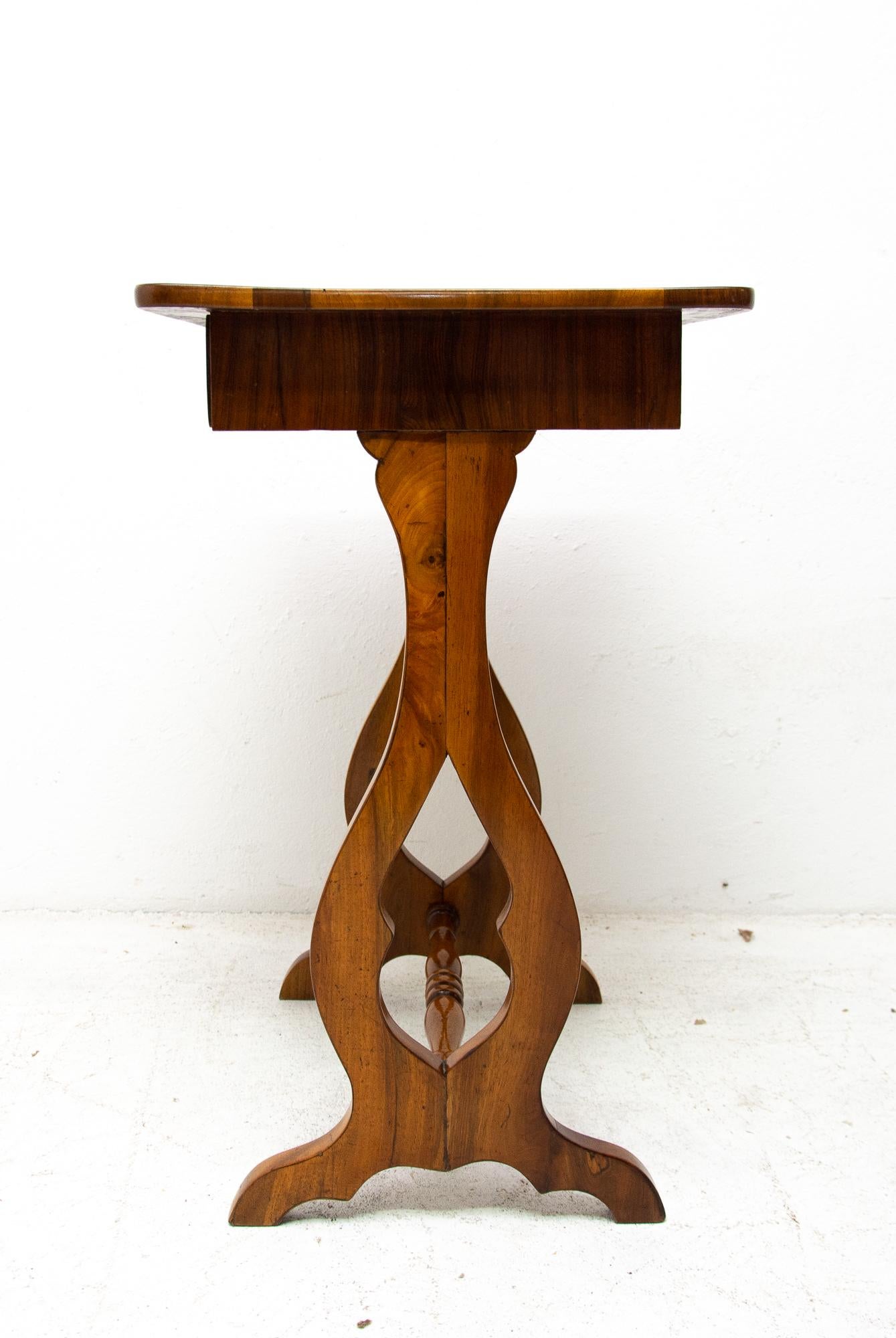 Wood Original Early 19th Century Biedermeier Sewing Table, Austria-Hungary, 1830