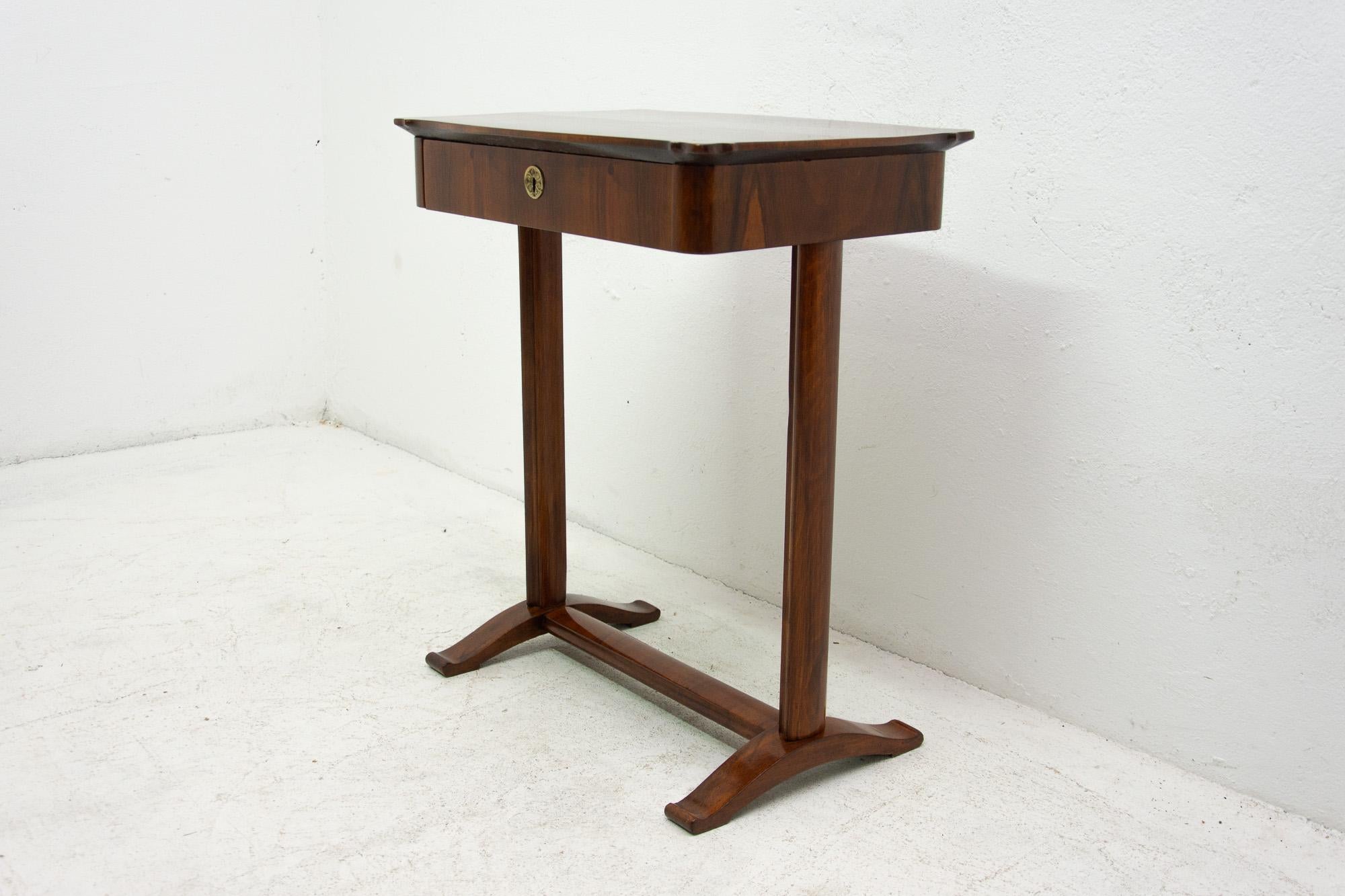 Original Early 19th Century Biedermeier Sewing Table, Austria-Hungary, 1830 1