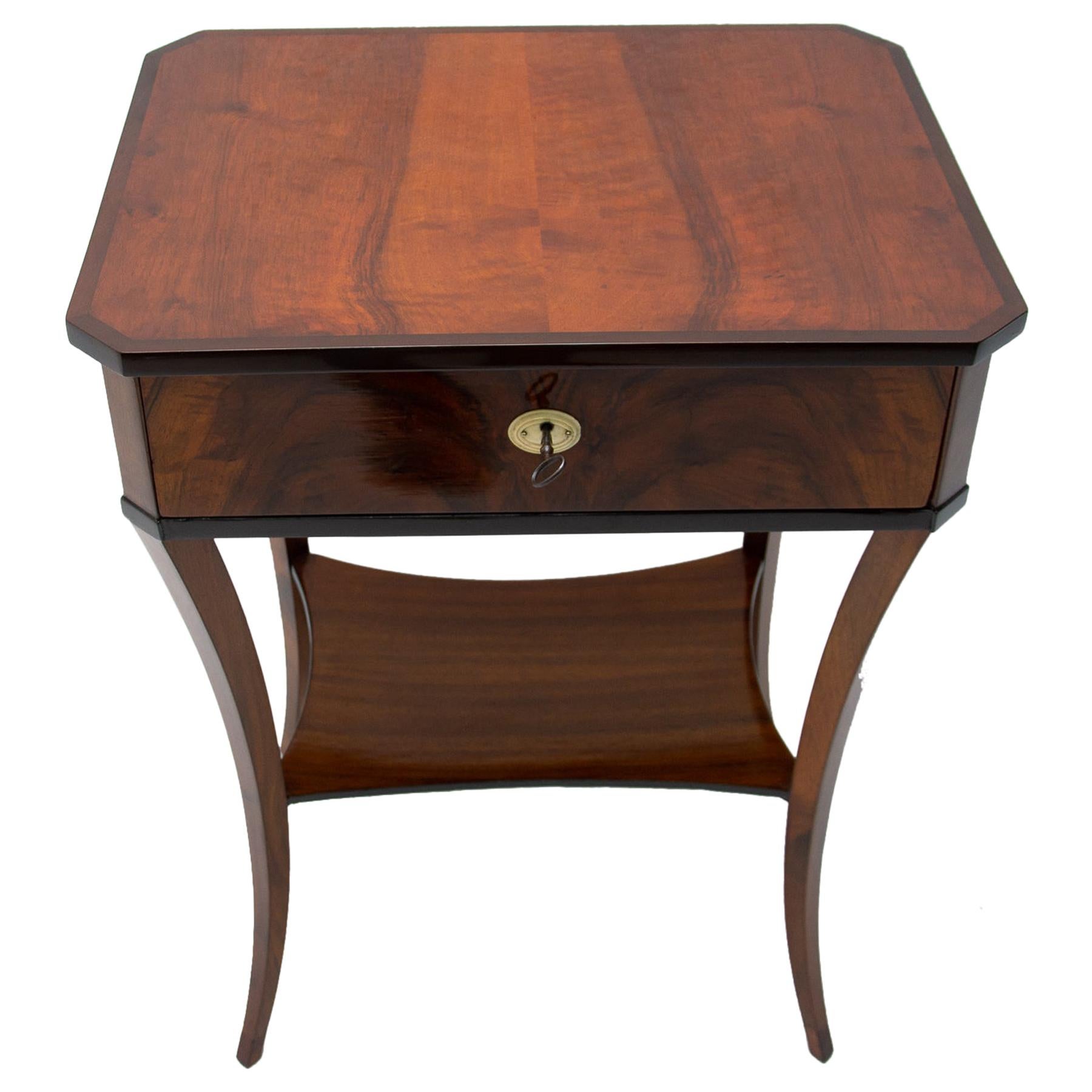 Original Early 19th Century Biedermeier sewing table, Austria-Hungary, 1830