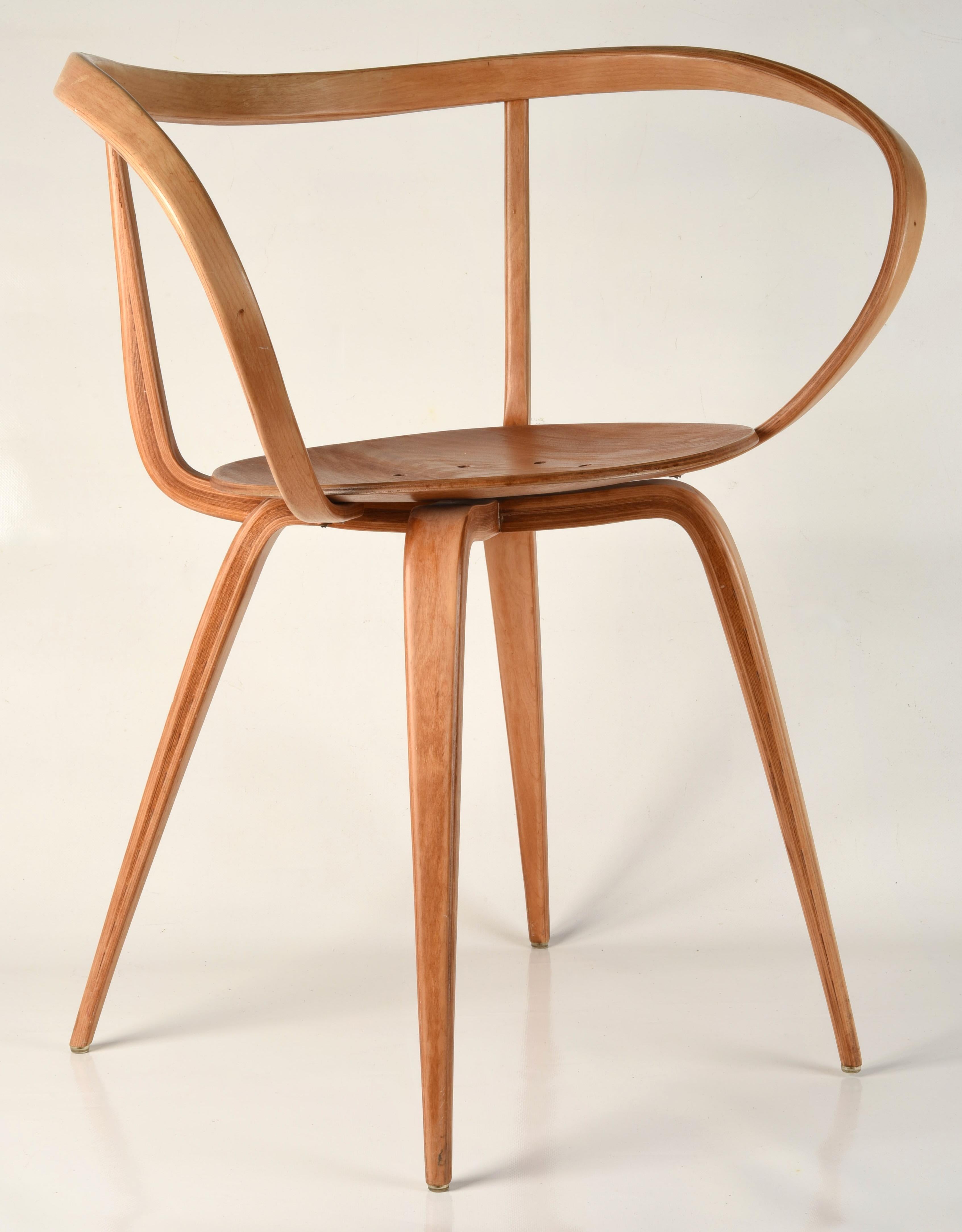 Mid-20th Century Original Early George Nelson for Herman Miller Pretzel Chair  For Sale