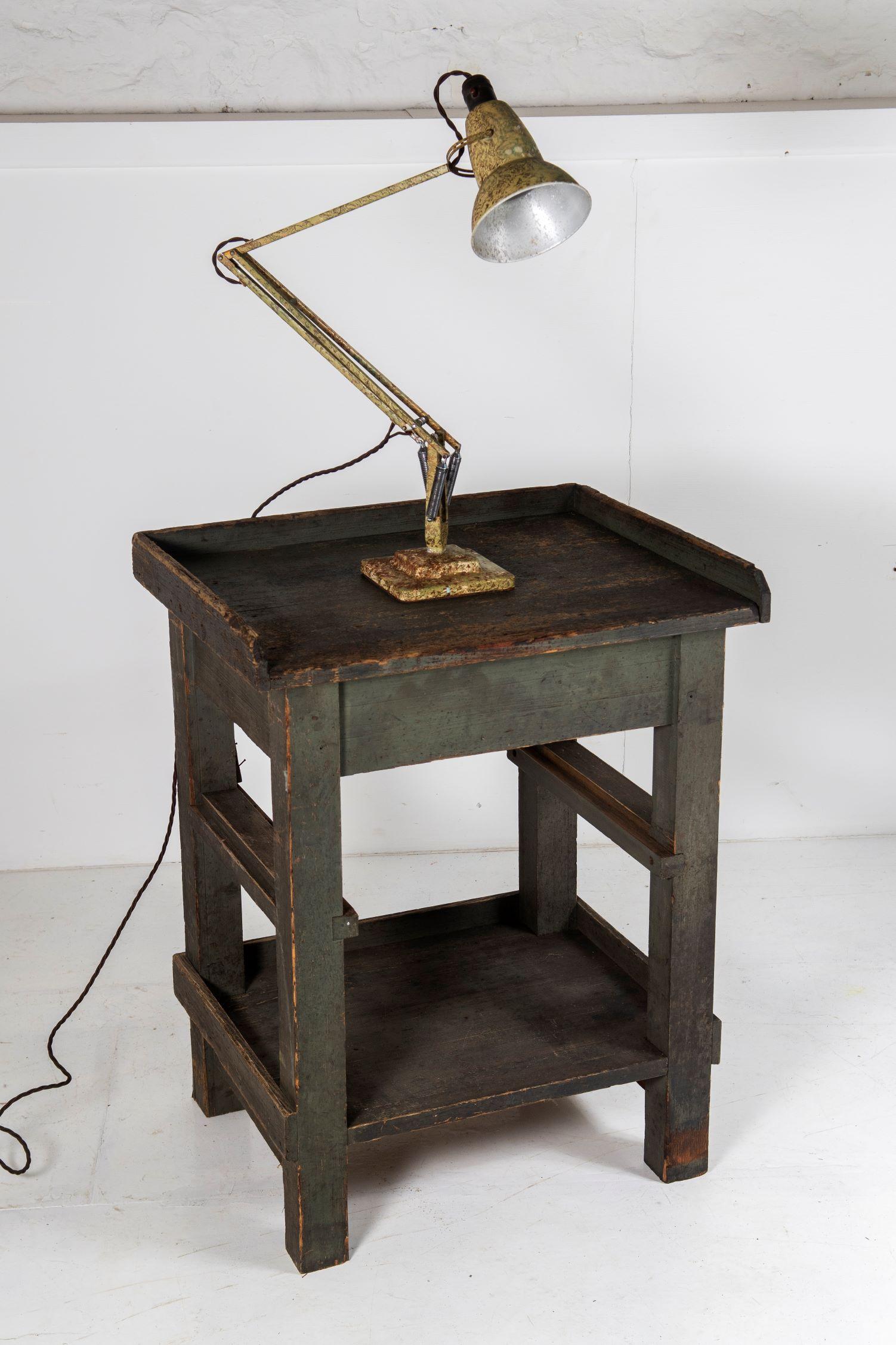 Originale frühe Herbert Terry Anglepoise-Lampe 1227, Schreibtischlampe, Industrielampe im Angebot 3