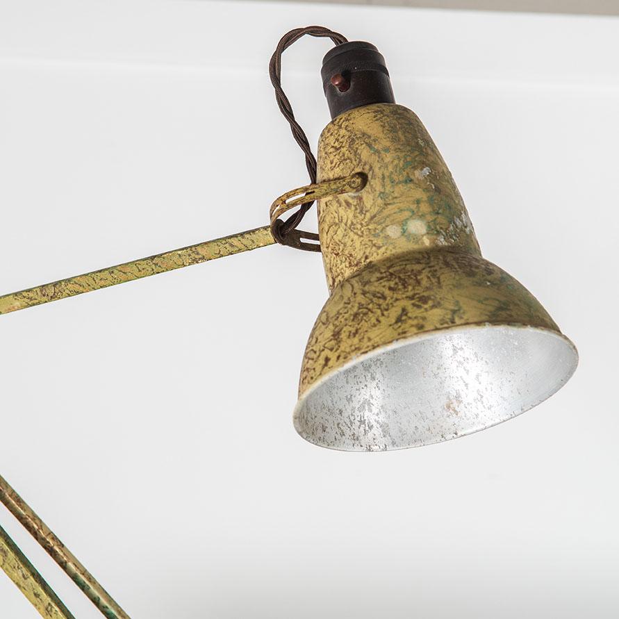 Originale frühe Herbert Terry Anglepoise-Lampe 1227, Schreibtischlampe, Industrielampe (Britisch) im Angebot