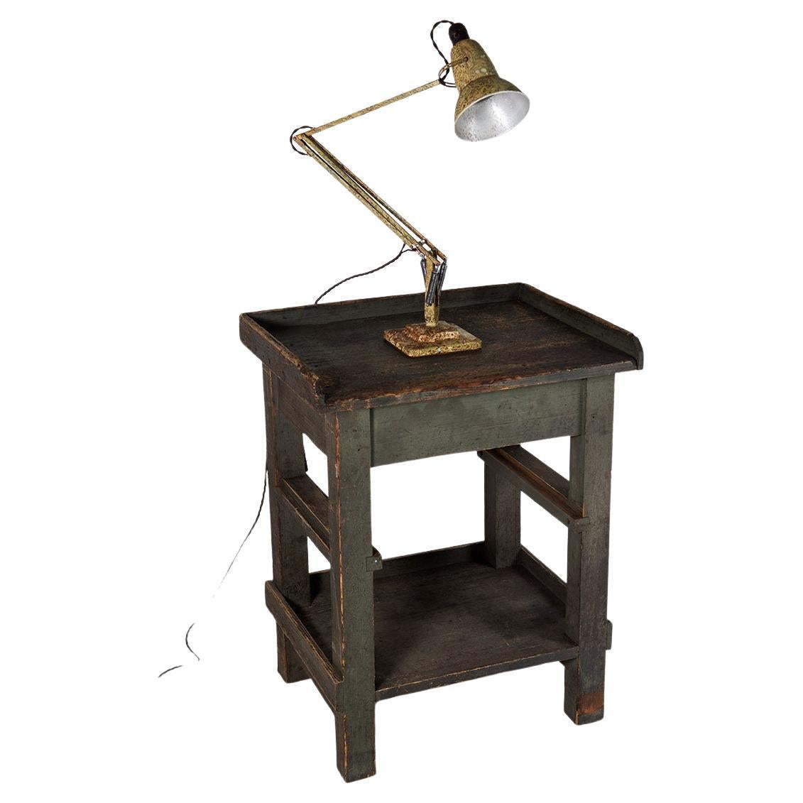 Original Early Herbert Terry Anglepoise Lamp 1227 Desk Lamp Industrial Lamp For Sale