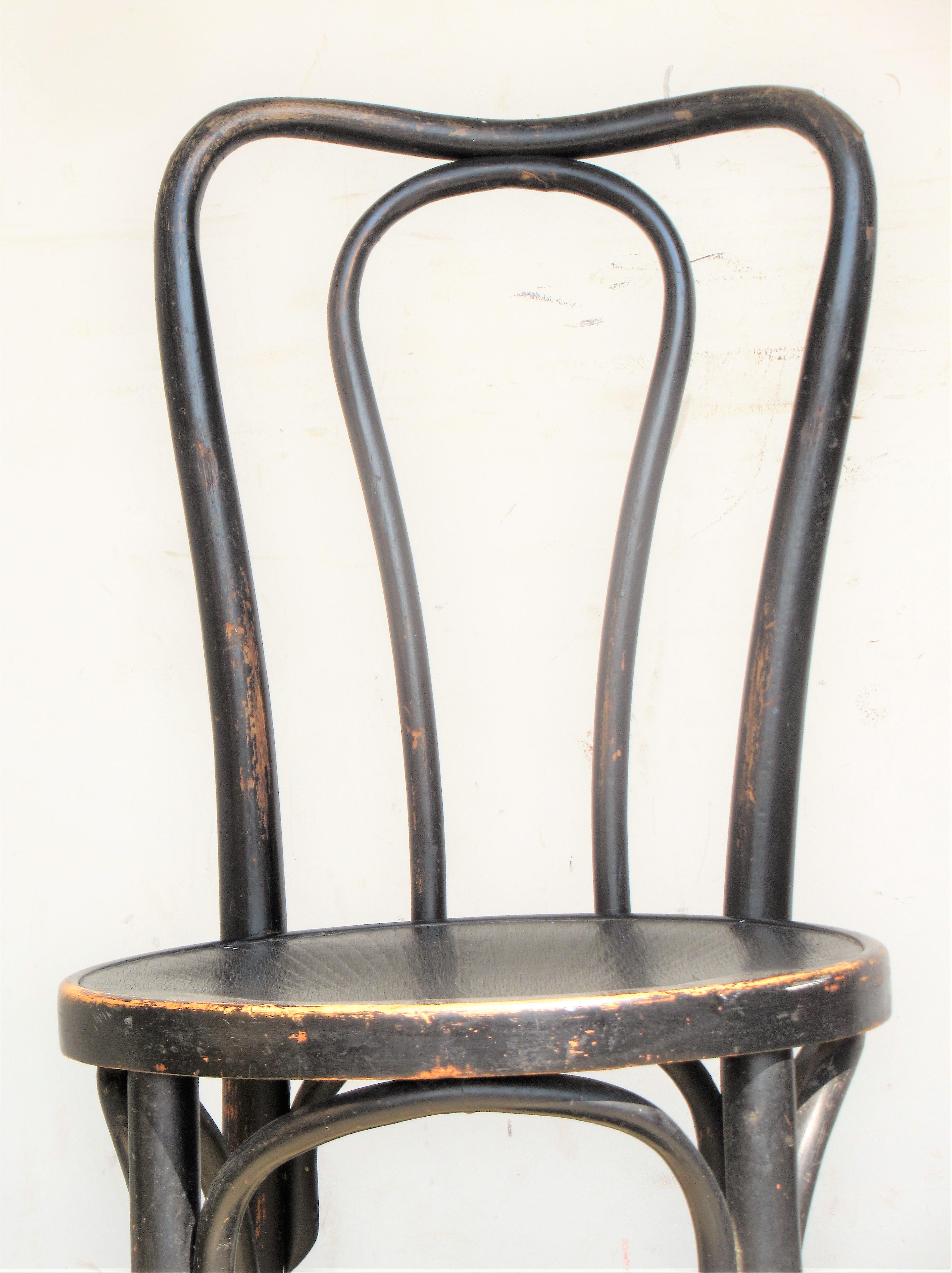  Ebonized Bentwood Chairs by J & J Kohn and Mundus 5