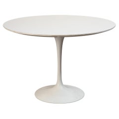 Tavolo da pranzo con piedistallo Tulip originale di Eero Saarinen per Knoll