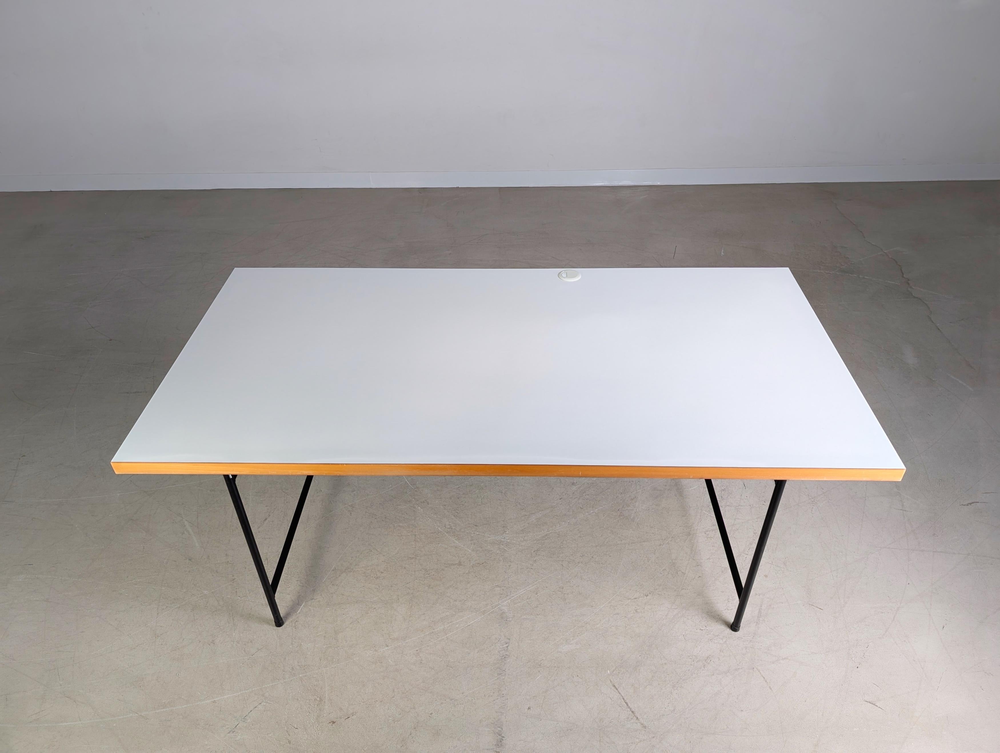 German Original Egon Eiermann Schreibtisch Richard Lampert 180x90cm For Sale
