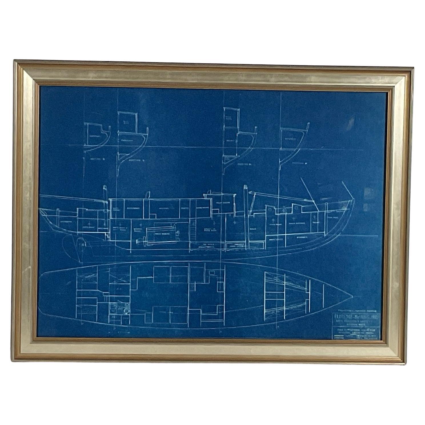 Original Eldredge McInnis Blueprint