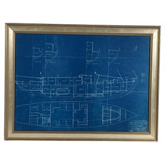 Antique Original Eldredge McInnis Blueprint
