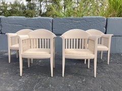 Original Eliel Saarinen Chairs, White Chairs, Adelta