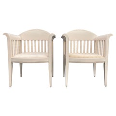 Original Eliel Saarinen Chairs, White Chairs, Adelta