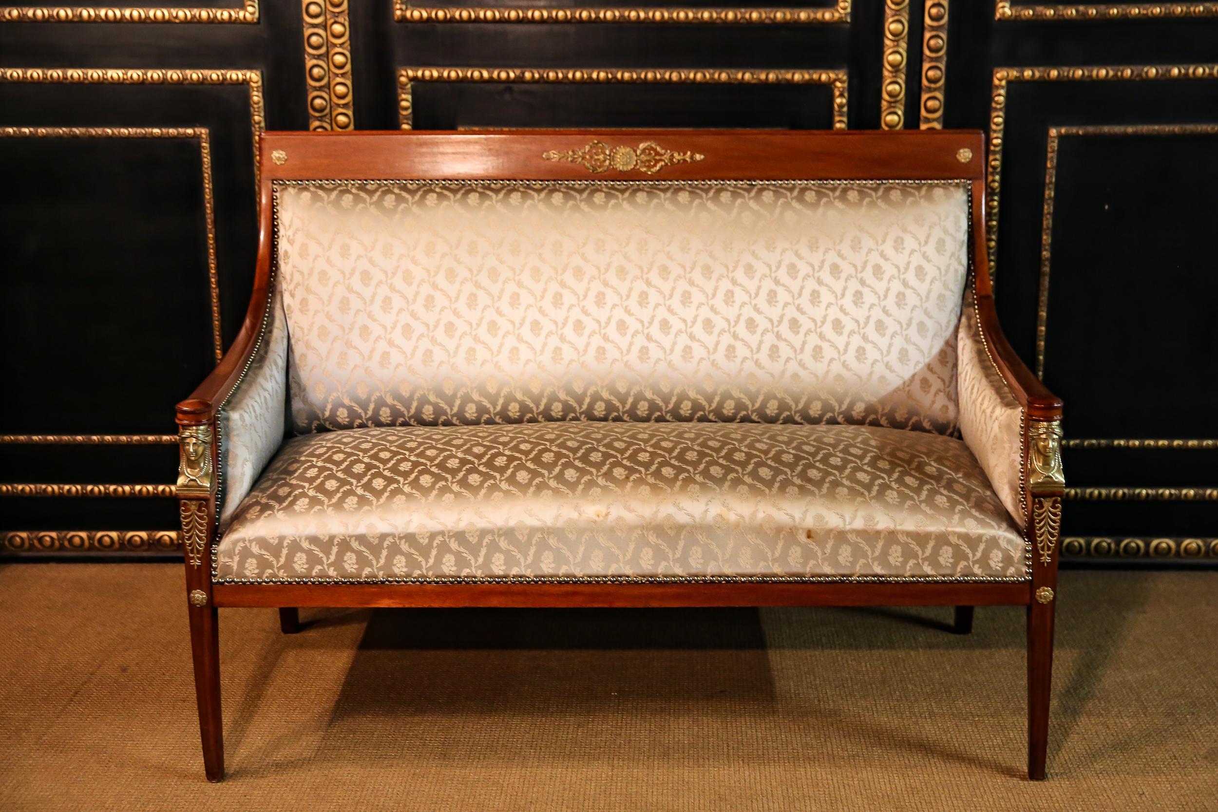 Original Empire Sofa circa 1860-1870 from an Empire Room 5