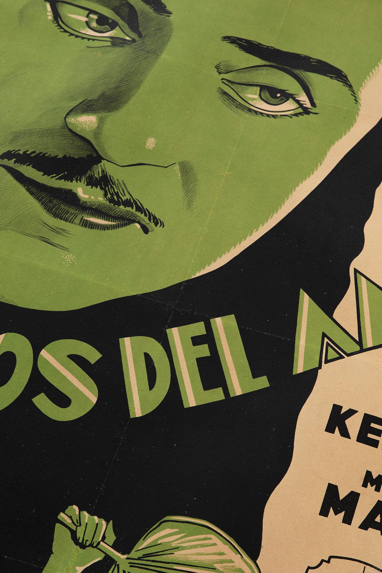 Linen Original En Pos Del Amour Spanish Poster, 1931