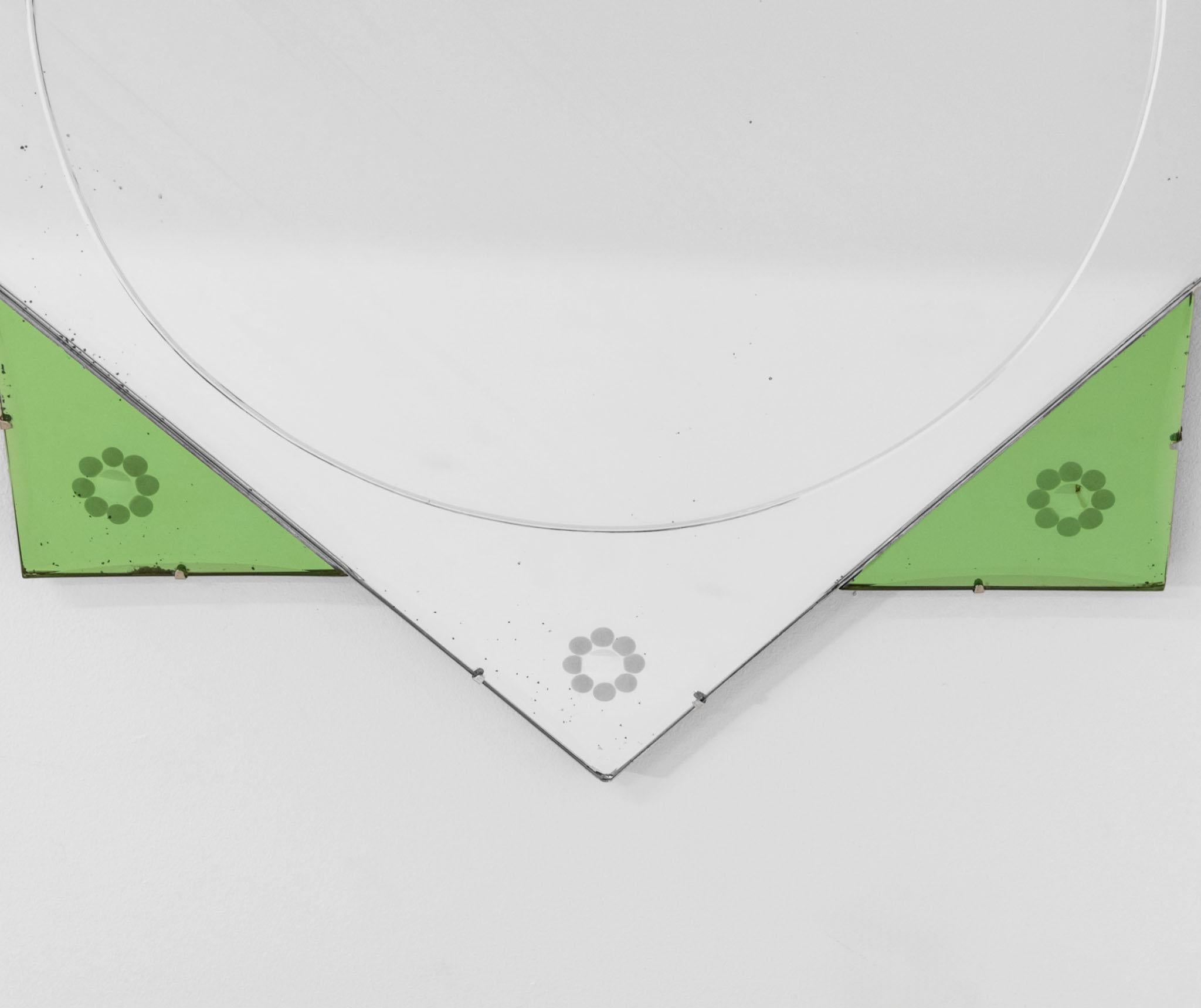 Originale Art Deco Mirror a otto punte inglese Greene & Greene 1930 in vendita 1