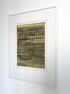 Original Engraving by Arnaldo Pomodoro, signed and numbered, edition of fifteen