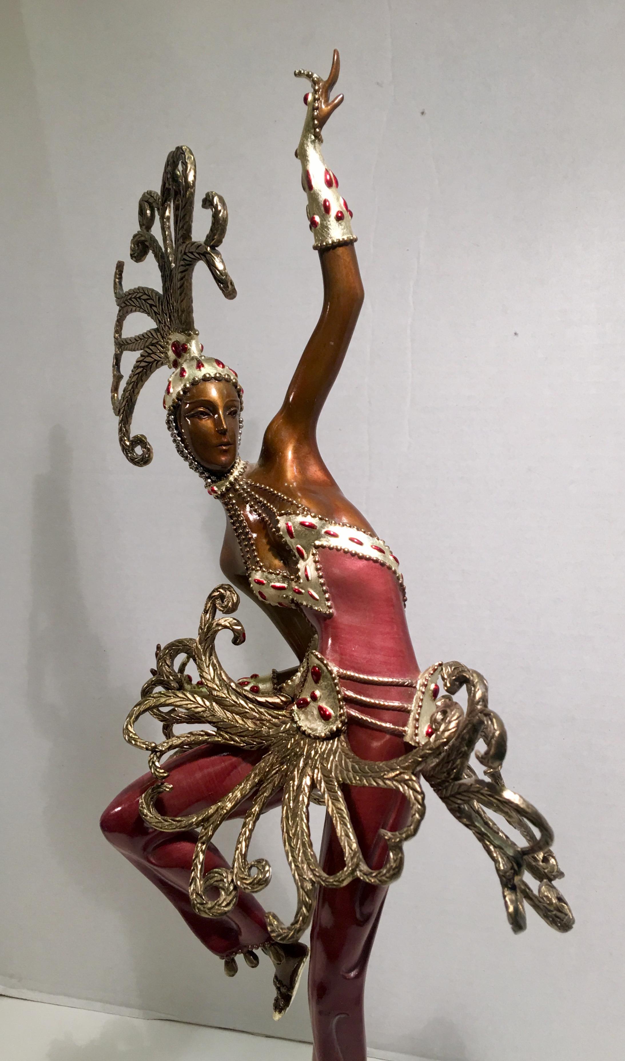 American Original Erte Bronze 