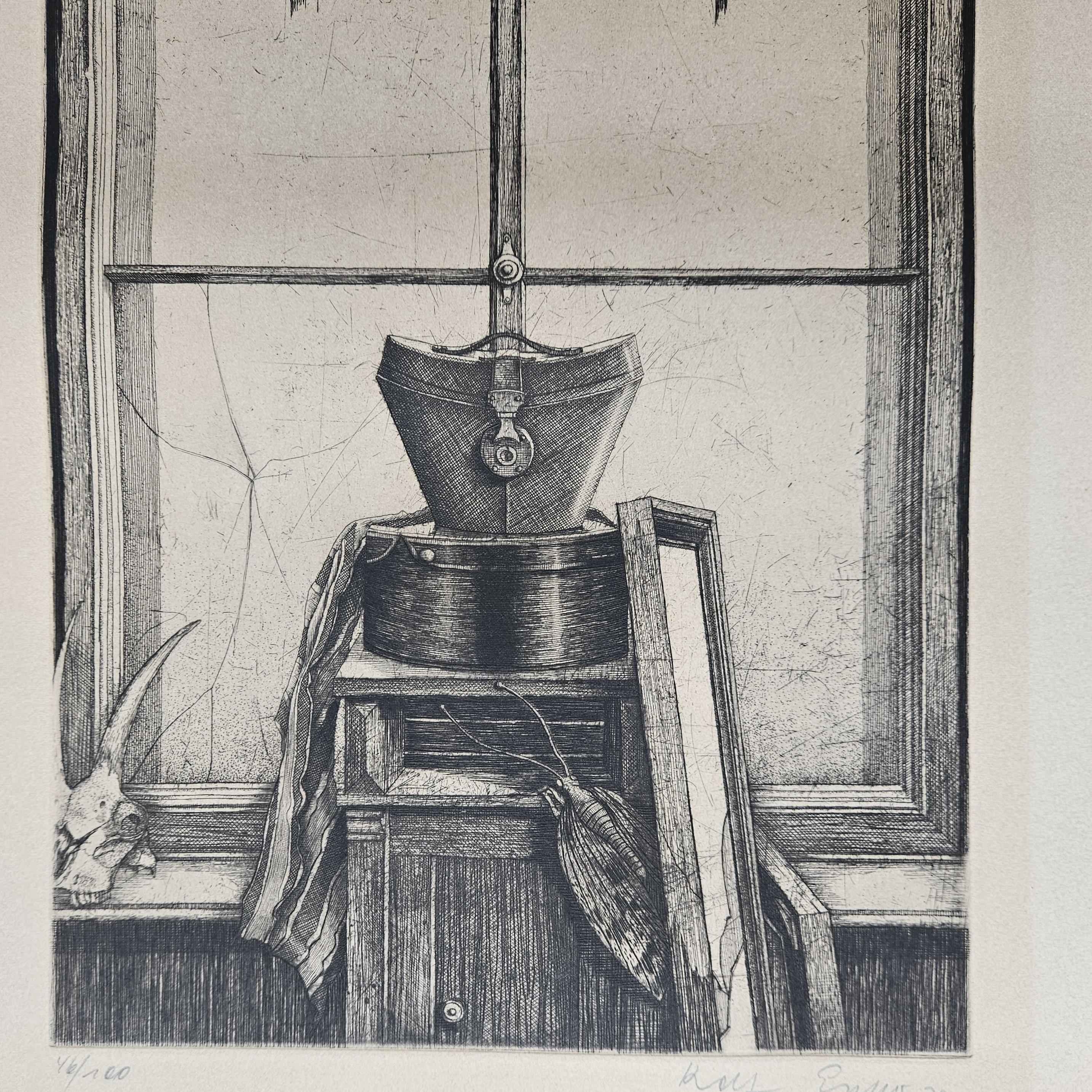 Original Etching by Rolf Escher 