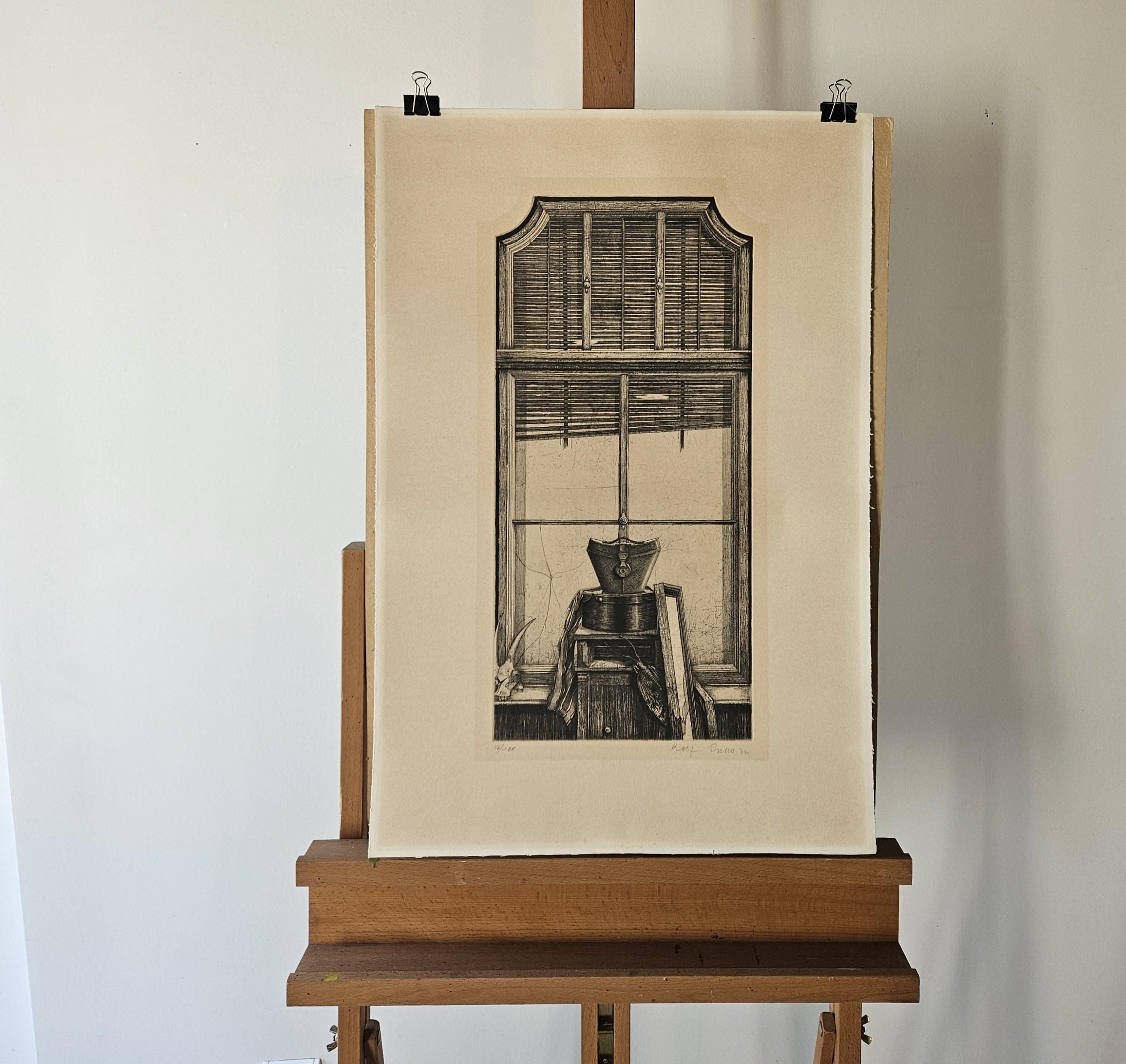 Paint Original Etching by Rolf Escher 