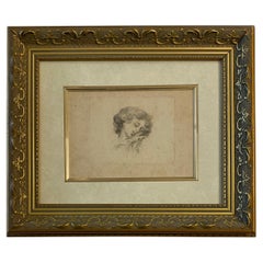 Tête d'enfant endormi du baron Dominique Vivant Denon