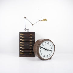 Original Euston Train Station Ticket Office Drawers