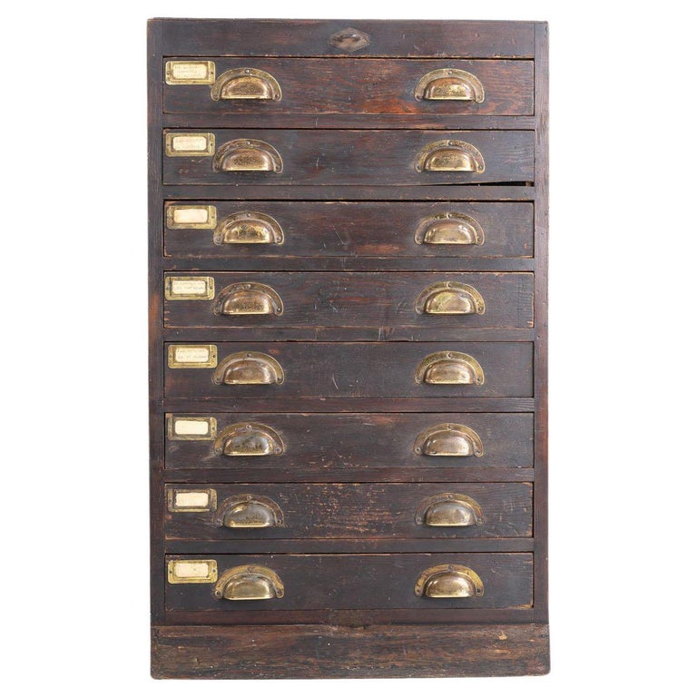 Model Train Drawers Original Euston Train Station Ticket Office Drawers For Sale at 1stDibs