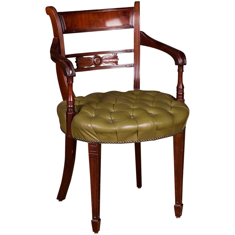 Original Exclusive Chesterfield Armchair For Sale at 1stDibs