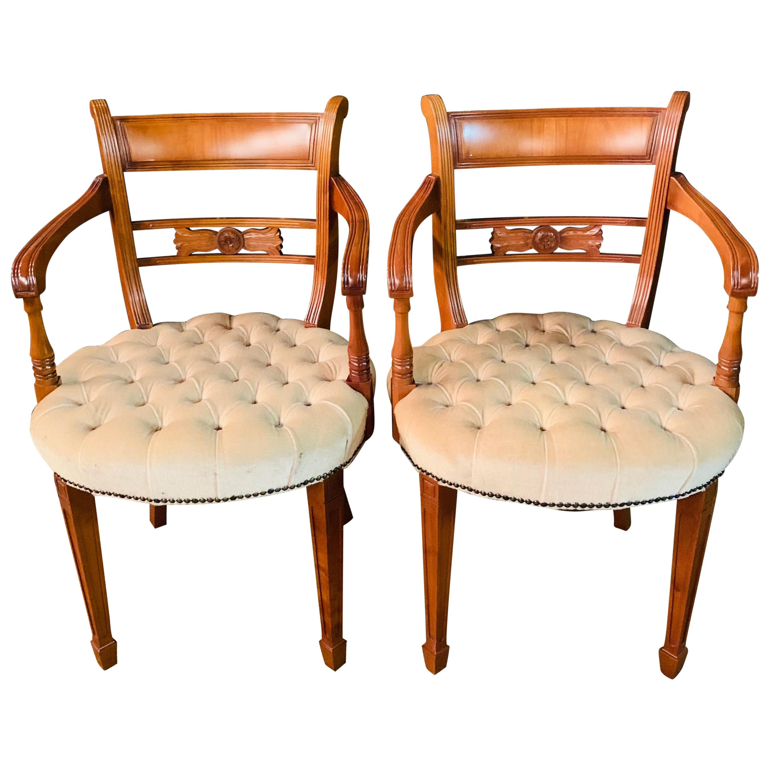 Original Exclusive Chesterfield Armchairs