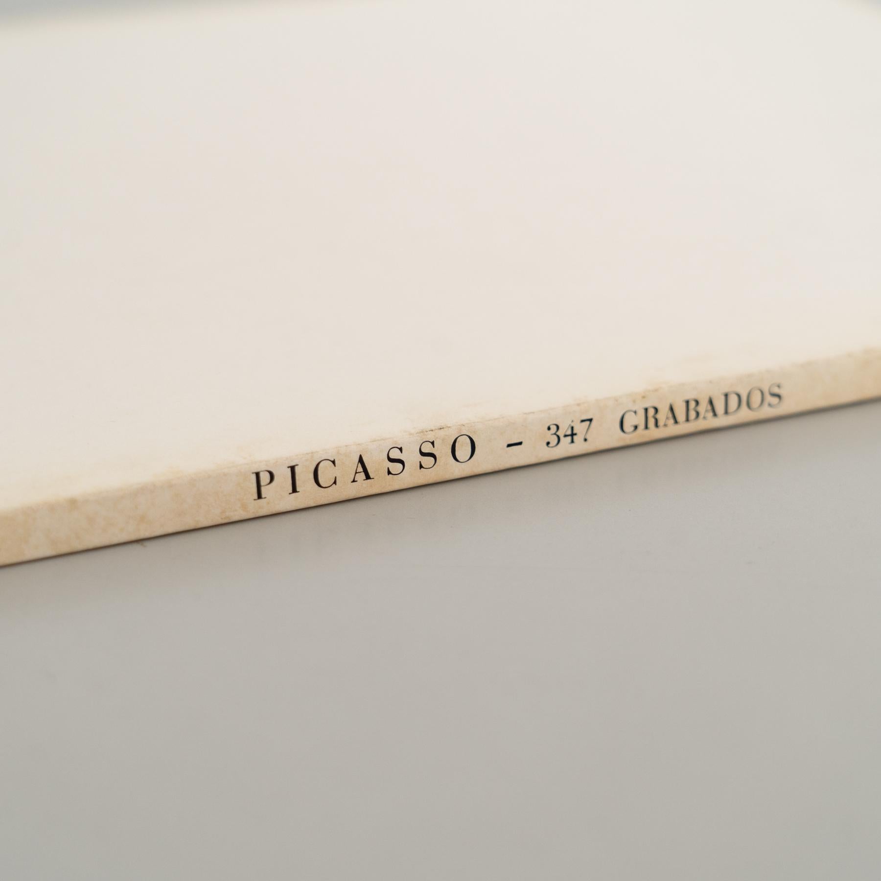 Original-Ausstellungs-Katalog - 347 Grabados von Pablo Picasso, Sala Gaspar, 1968 im Angebot 5
