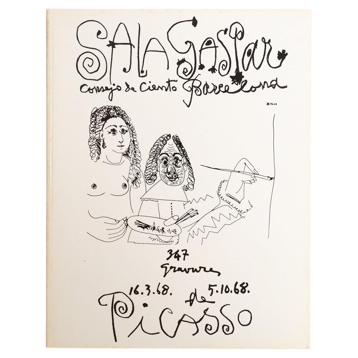 Original-Ausstellungs-Katalog - 347 Grabados von Pablo Picasso, Sala Gaspar, 1968