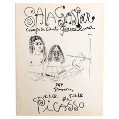Catalogo originale della mostra - 347 Grabados di Pablo Picasso, Sala Gaspar, 1968