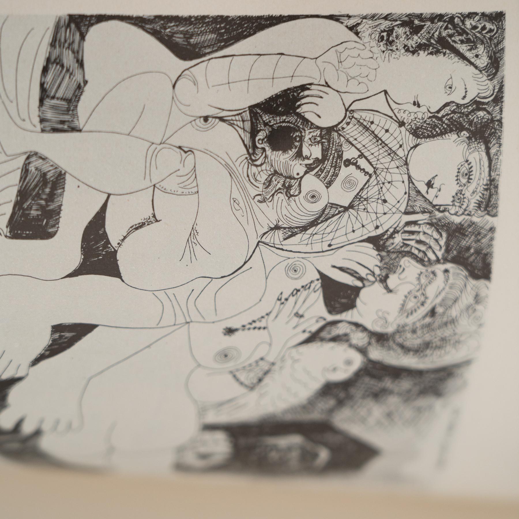 Original-Ausstellungskatalog - Els 156 Darrers Gravats Originals von Pablo Picasso (Papier) im Angebot