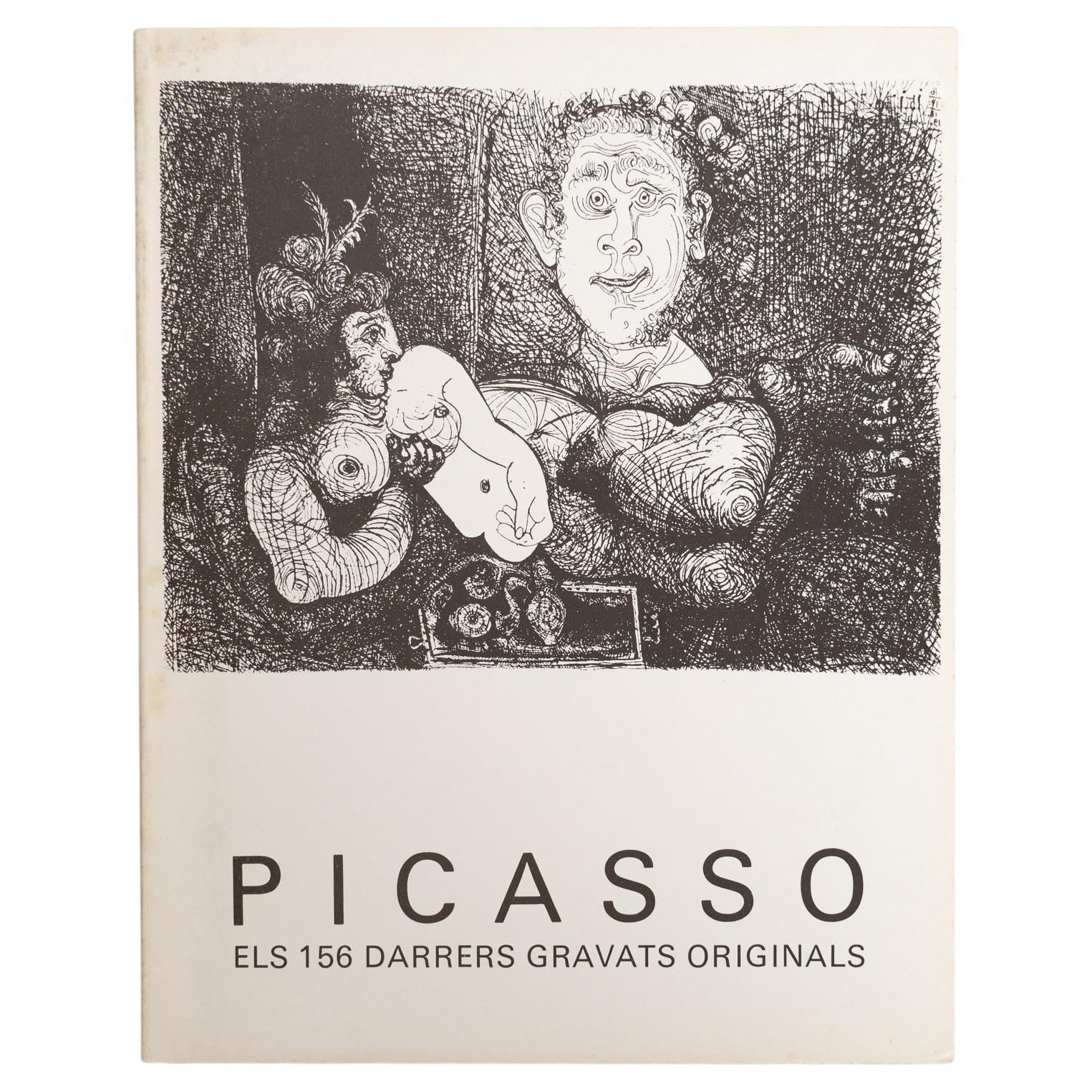 Original-Ausstellungskatalog - Els 156 Darrers Gravats Originals von Pablo Picasso im Angebot