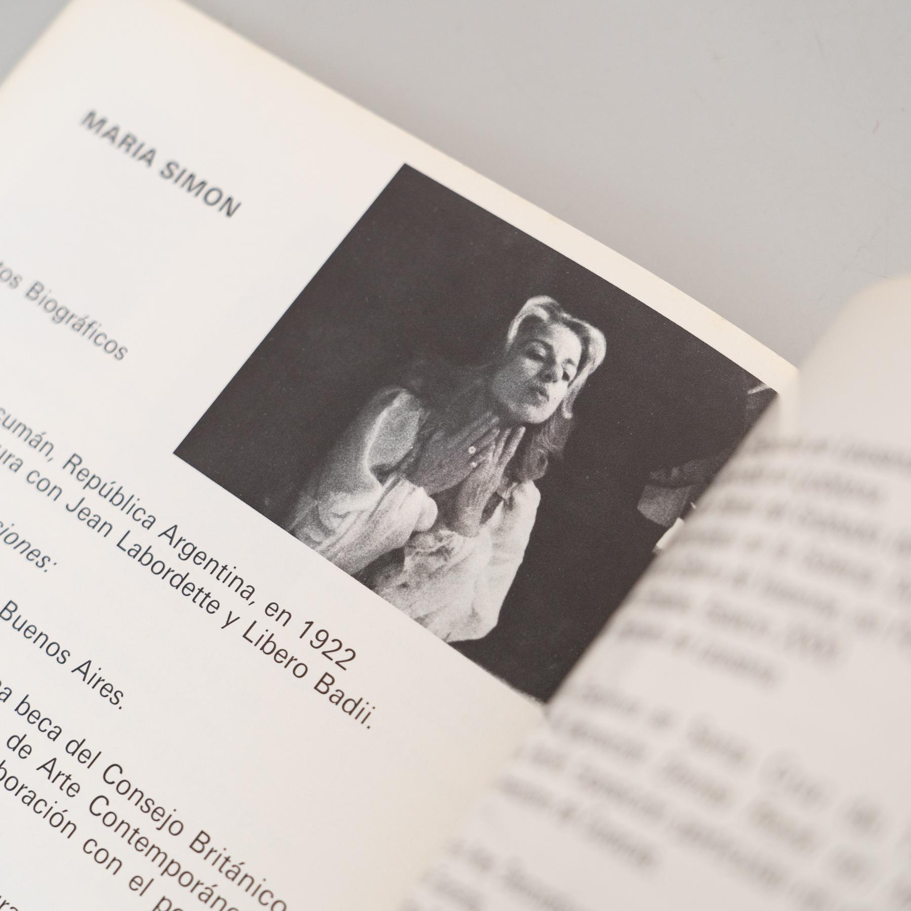 Catalogue d'exposition original - Esculturas de María Simón, Sala Gaspar, 1979 en vente 4