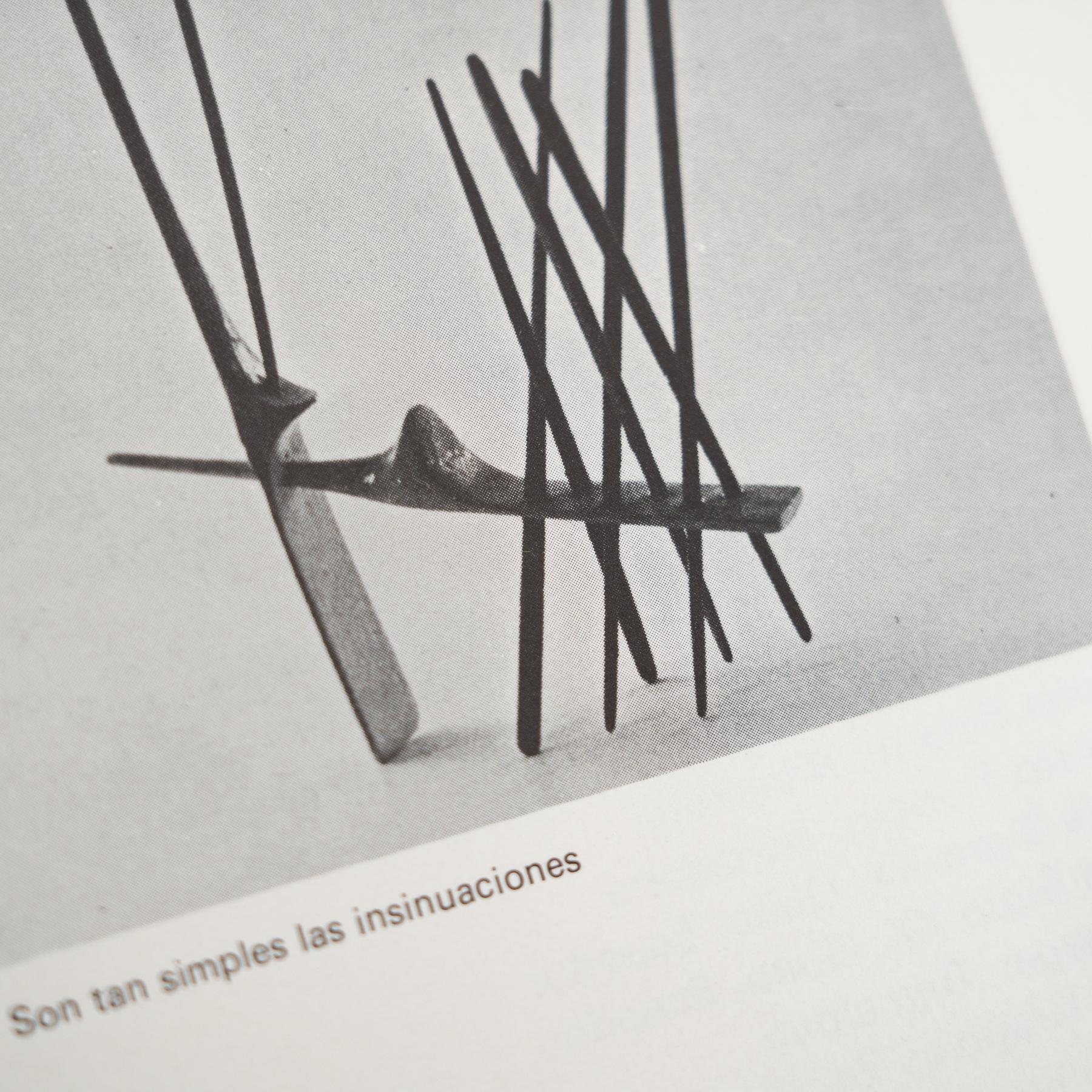 Catalogue original de l'exposition - Esculturas y Dibujos de Moisès Villèlia en vente 3