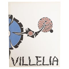 Catalogue original de l'exposition - Esculturas y Dibujos de Moisès Villèlia