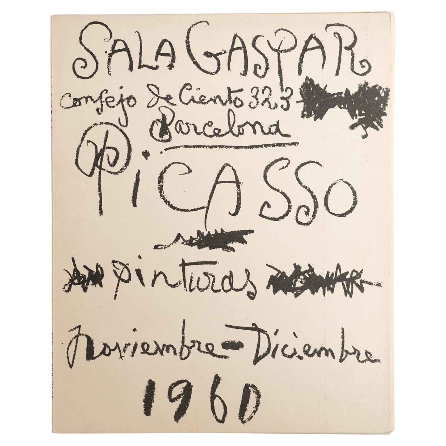 Original-Ausstellungs-Katalog - Pinturas von Pablo Picasso, Sala Gaspar, 1960